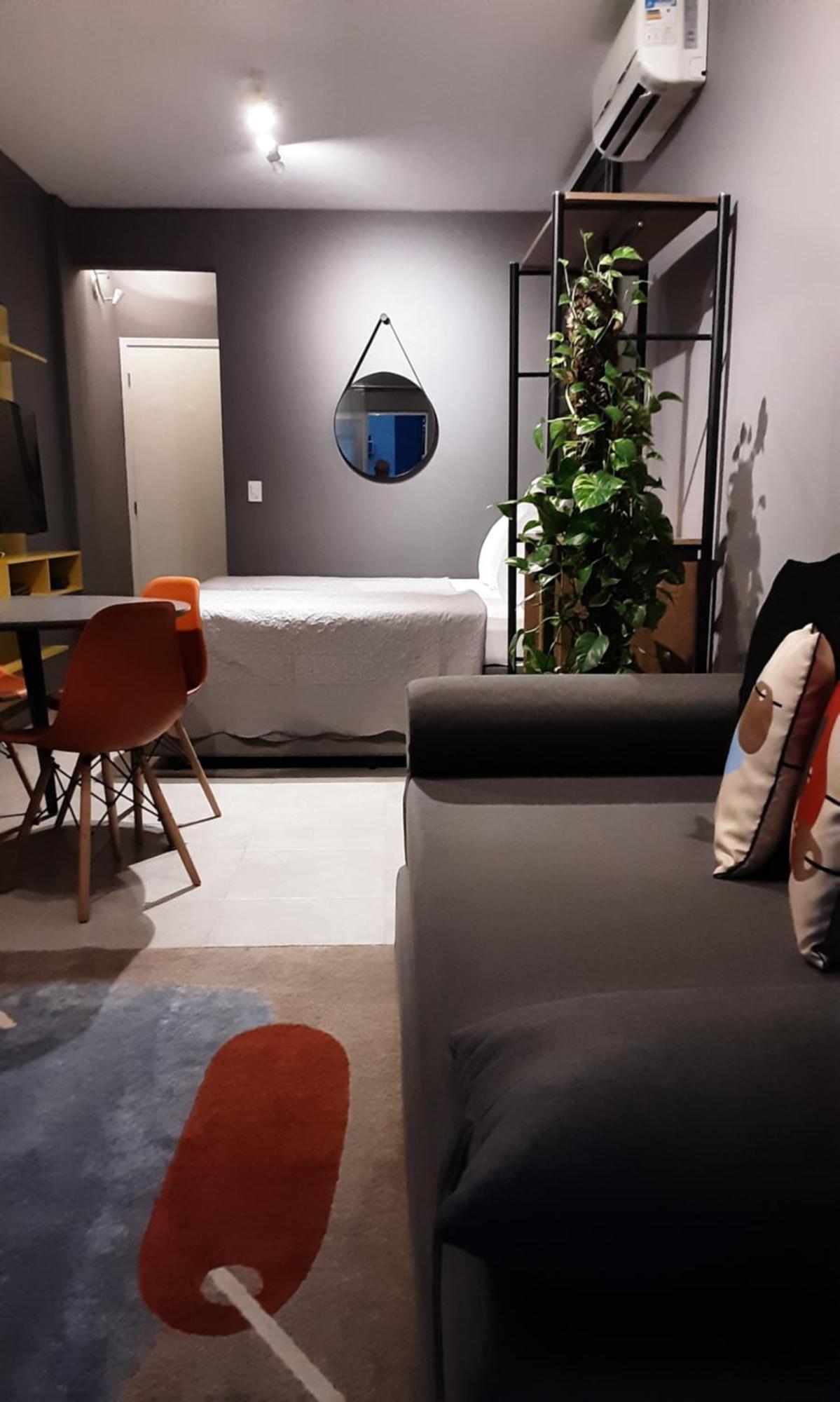 Varanda Mar - Estudio Em Santos Na Quadra Da Praia Bagian luar foto