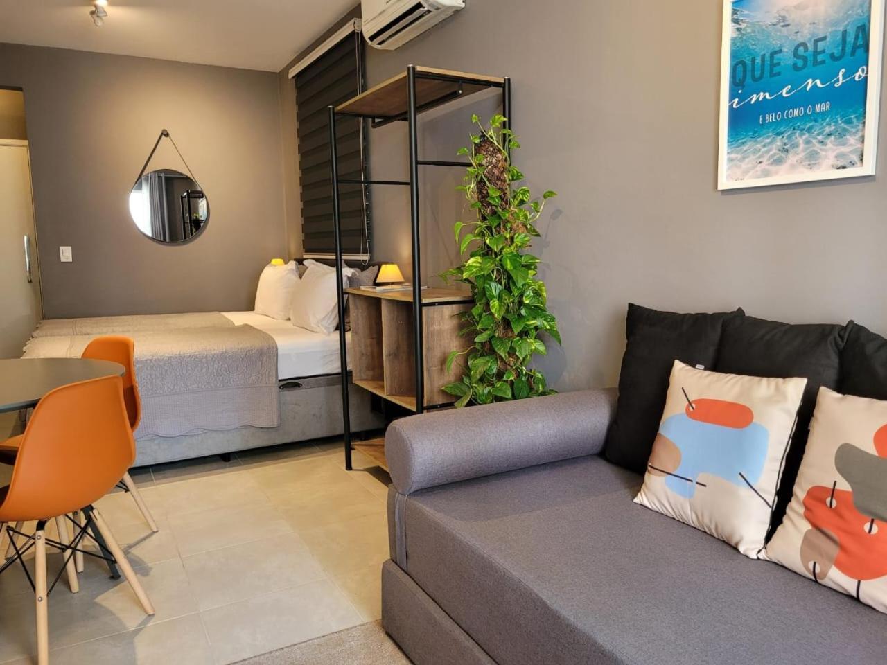 Varanda Mar - Estudio Em Santos Na Quadra Da Praia Bagian luar foto