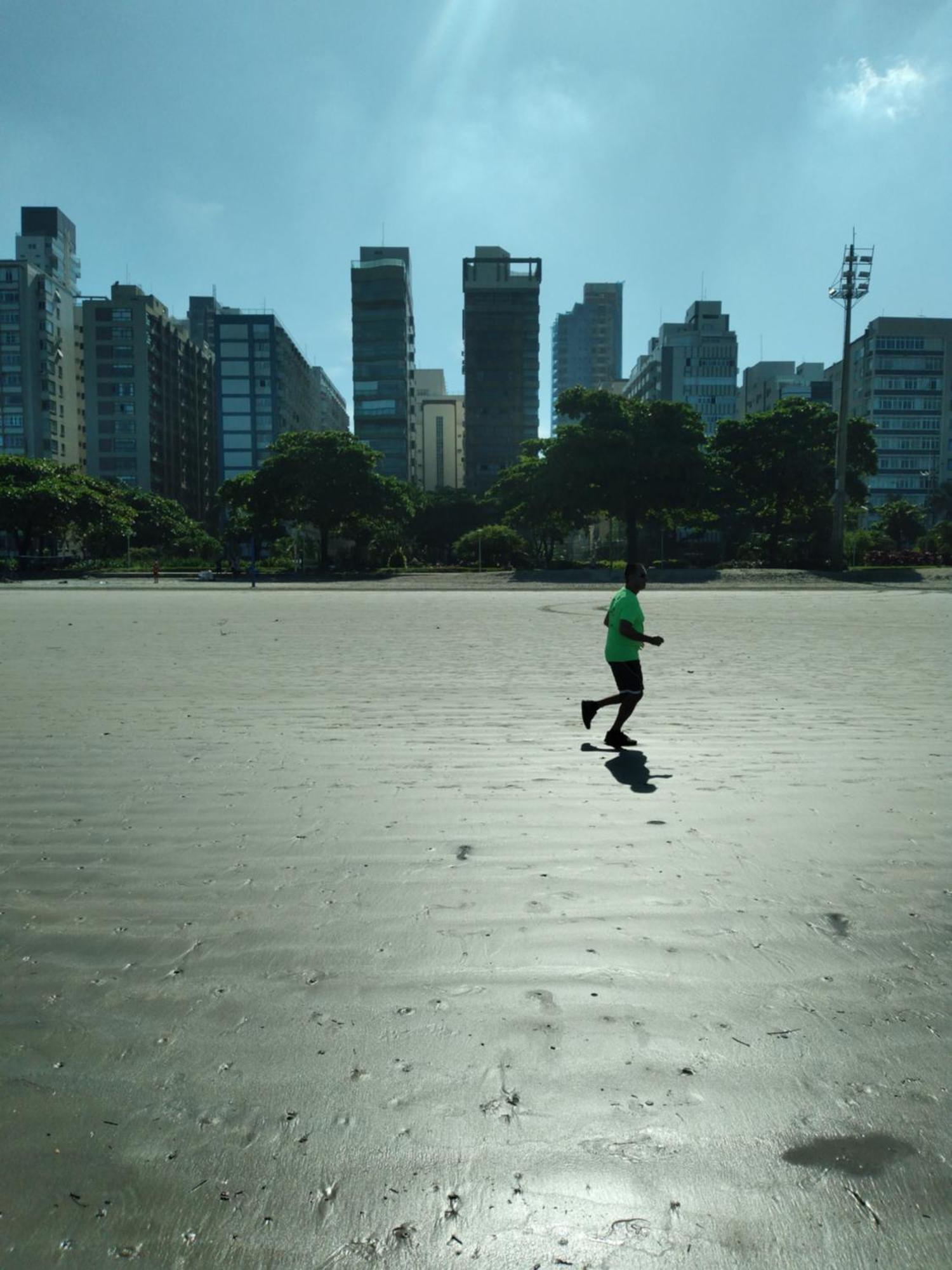 Varanda Mar - Estudio Em Santos Na Quadra Da Praia Bagian luar foto